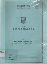 TF-201 Fisika Modern