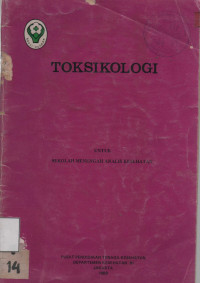 Toksikologi untuk Sekolah Menengah Analis Kesehatan