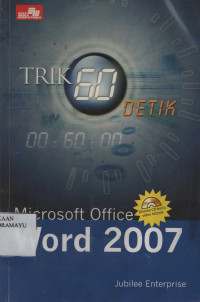 Trik 60 Detik Microsoft Office Word 2007