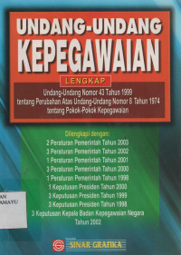 Undang-Undang Kepegawaian