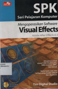 SPK Mengoperasikan Software Visual Effects Adobe After Effects 6.5