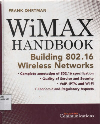 WiMAX Handbook Building 802.16 Wireless Networks