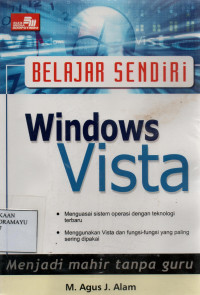 Belajar Sendiri : Windows Vista